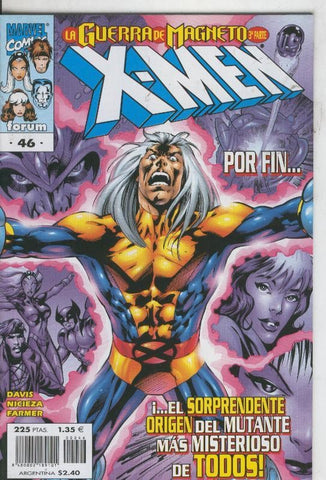 X Men volumen 2 numero 46: La Guerra de Magneto 3a parte