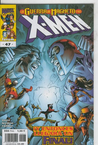 X Men volumen 2 numero 47: La Guerra de Magneto 5a parte