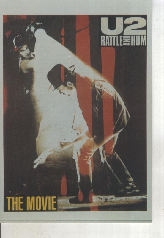 Foto cine 407: U2 Rattle and Hum, the Movie