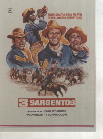 Foto cine 415: 3 sargentos (Frank Sinatra-Dean Martin)