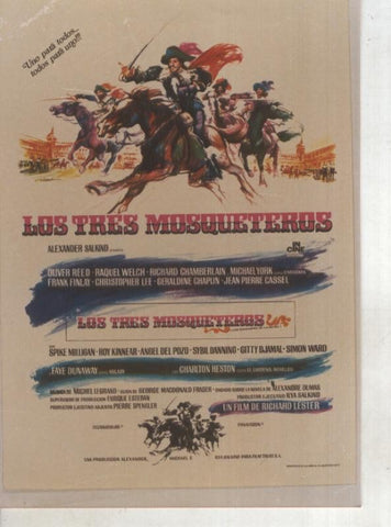 Foto cine 416: Los tres mosqueteros (Oliver Reed-Richard Chamberlain)
