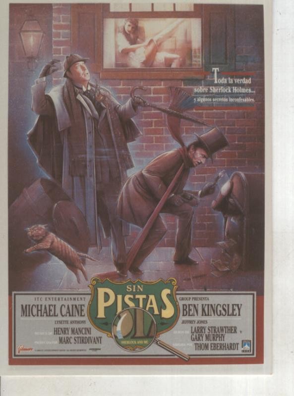 Foto cine 426: Sin pistas (Michael Caine)