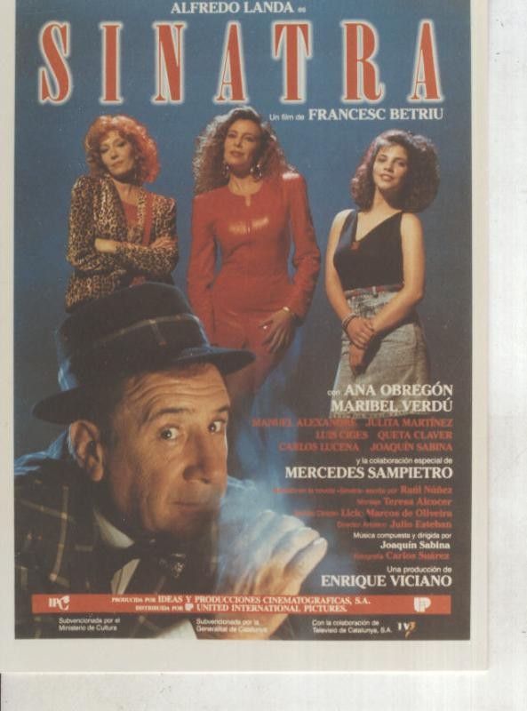 Foto cine 429: Sinatra (Alfredo Landa)