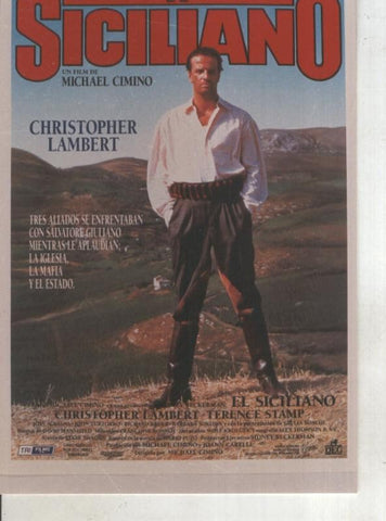 Foto cine 435: El siciliano (Christopher Lambert)