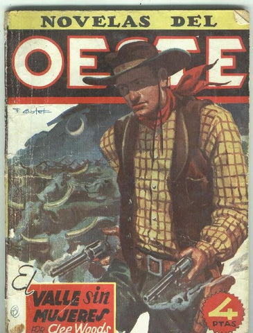 Novelas del Oeste numero 055: El valle sin mujeres
