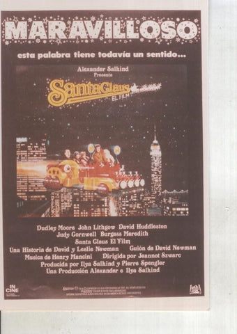 Foto cine 451: Santa Claus (Dudley Moore)