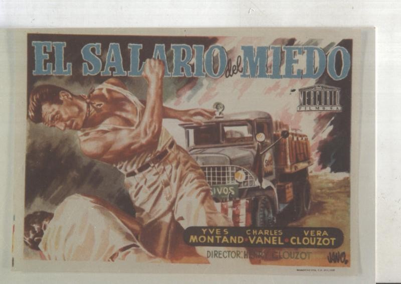 Foto cine 457: El salario del miedo (Yves Montand)