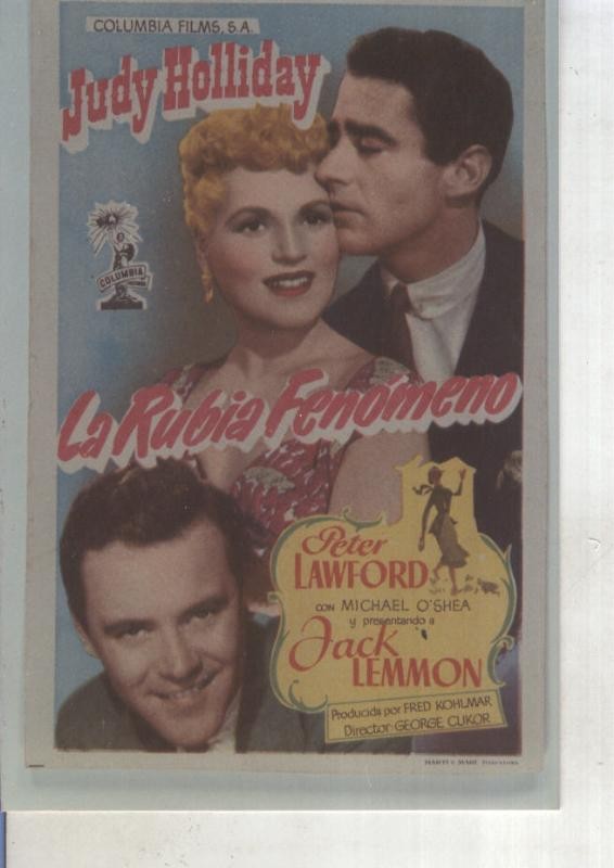 Foto cine 461: La rubia fenomeno (Peter Lawford-Jack lemmon)