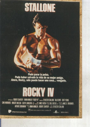 Foto cine 468: Rocky IV (Silvester Stallone)