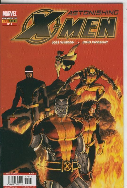 Astonishing X Men volumen 2 numero 01