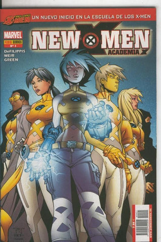 New X Men: Academia X numero 01