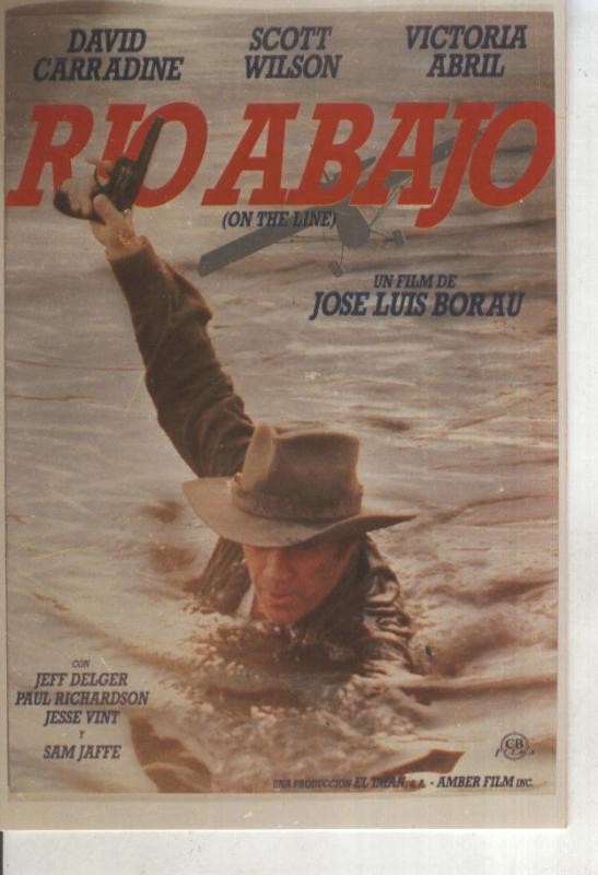 Foto cine 477: Rio abajo (David Carradine-Victoria Abril)