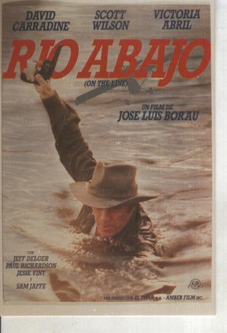 Foto cine 477: Rio abajo (David Carradine-Victoria Abril)