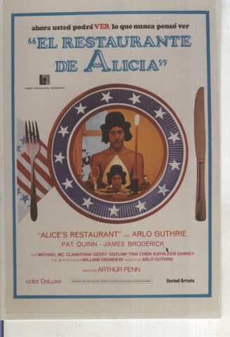 Foto cine 481: El restaurante de Alicia (Pat Quinn)