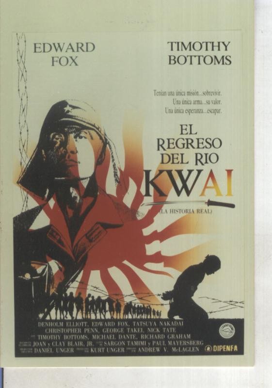 Foto cine 484: El regreso del rio Kway (Edward Fox-timothy Bottoms)