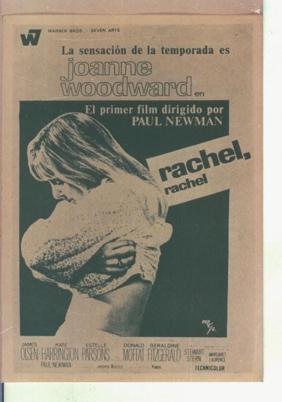 Foto cine 496: Rachel, Rachel (Joanne Woodward)