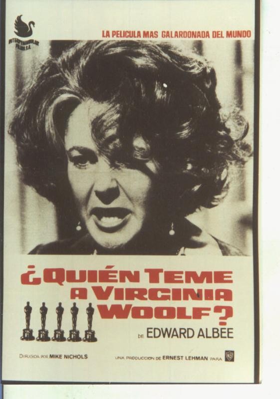 Foto cine 499: Quien teme a Virginia Woolf