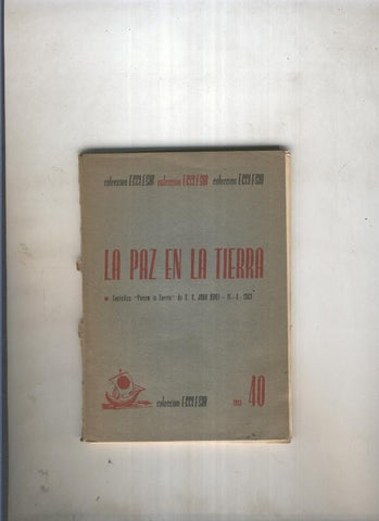 La paz en la tierra