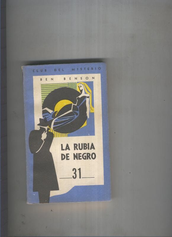 Club del Misterio 031 : La rubia de negro