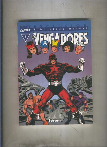 Biblioteca Marvel Excelsior: Los Vengadores numero 07