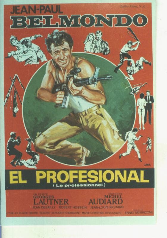 Foto cine 513: El profesional (Jean Paul Belmondo)