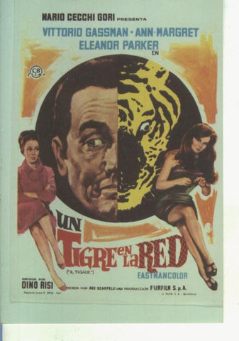 Foto cine 527: Un tigre en la red (Vittorio Gassman-Ann Margret)