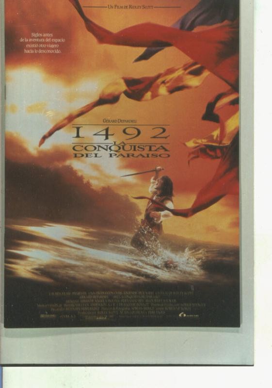 Foto cine 545: 1492 la conquista del paraiso