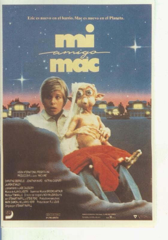 Foto cine 547: Mi amigo Mac