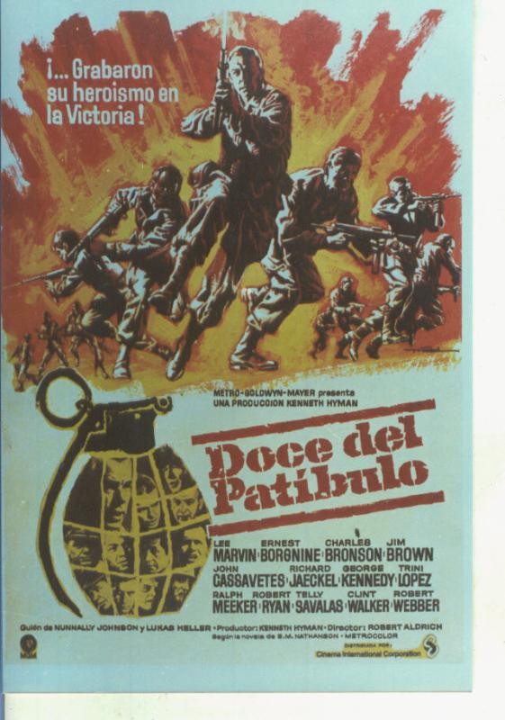 Foto cine 555: Doce del patibulo (Lee Marvin)