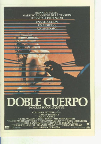 Foto cine 557: Doble cuerpo (Melanie Griffith)