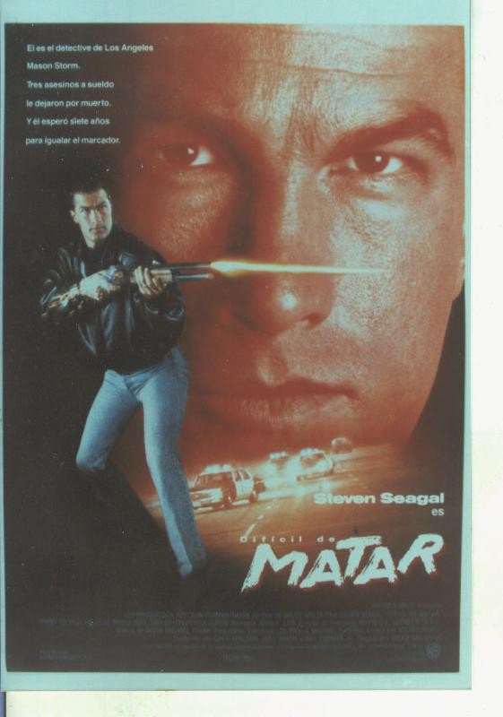 Foto cine 561: Dificil de matar (Steven Seagal)