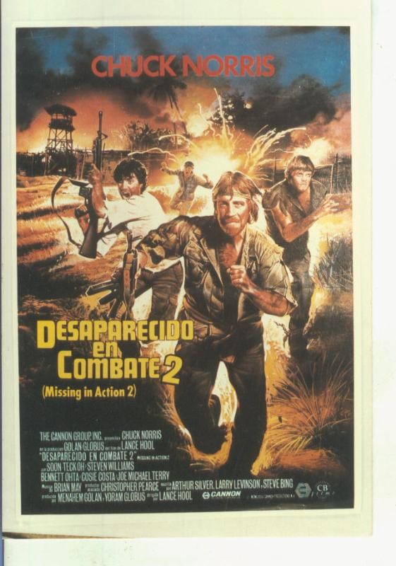 Foto cine 570: Desaparecido en combate II (Chuck Norris)