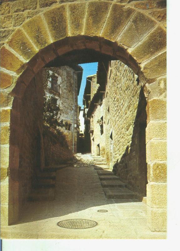 Postal 014358: Portal del castillo de SOS del Rey Catolico, Zaragoza