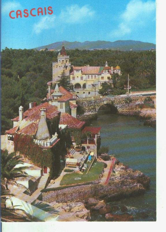 Postal 014388: Museo del Conde Castro Guimaraes en Cascais, Portugal