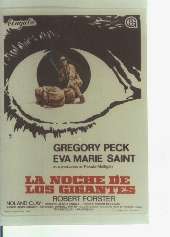 Foto cine 618: La noche de los gigantes (Gregory Peck)