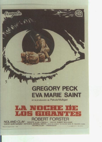Foto cine 618: La noche de los gigantes (Gregory Peck)
