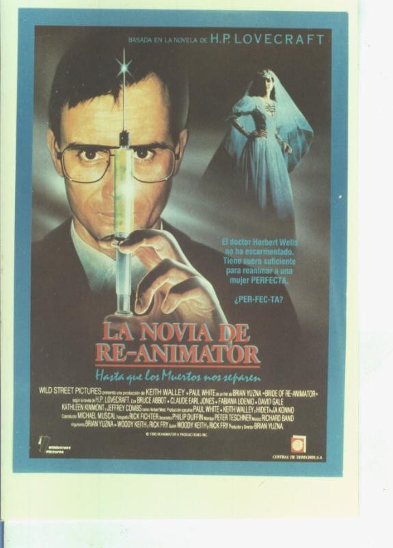 Foto cine 623: La novia de Re-Animator