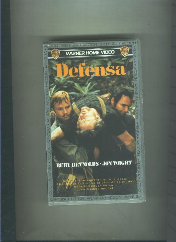 Video VHS: Defensa (BUrt Reynolds-Jon Voight)