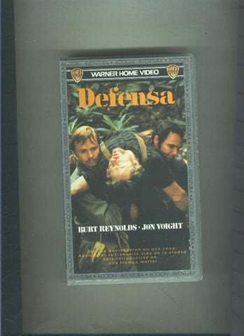 Video VHS: Defensa (BUrt Reynolds-Jon Voight)