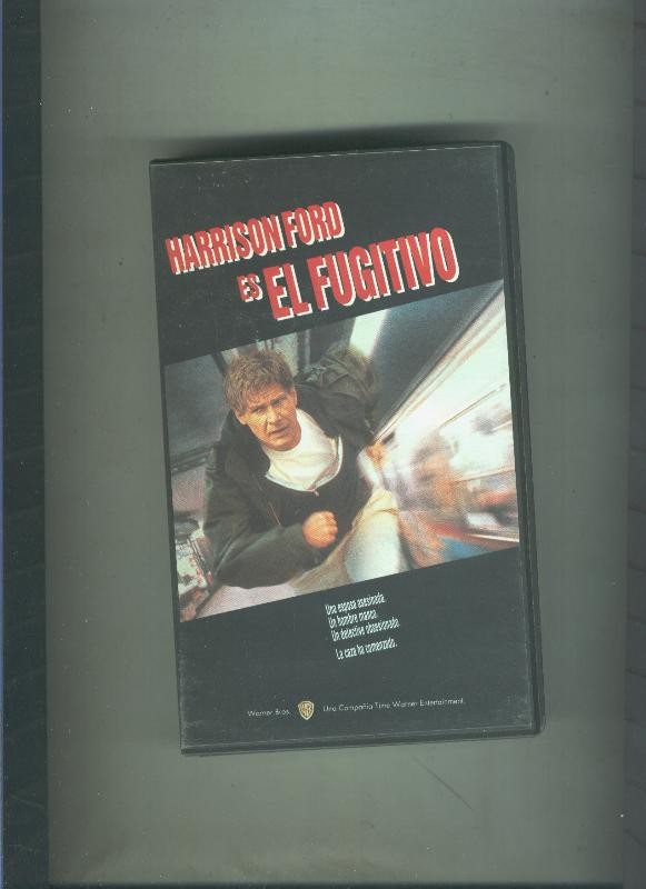 Video VHS: El fugitivo (Harrison Ford)