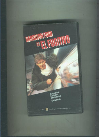 Video VHS: El fugitivo (Harrison Ford)