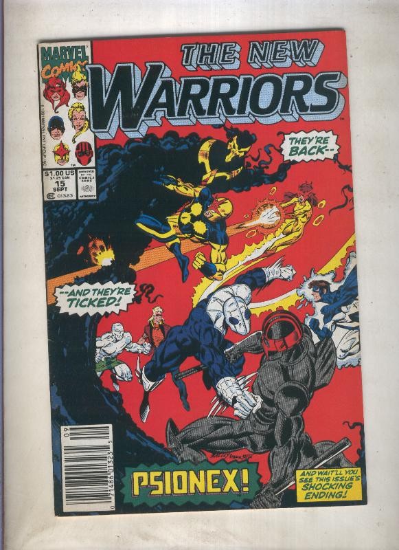 The New Warriors volumen 1 numero 015 (1991)