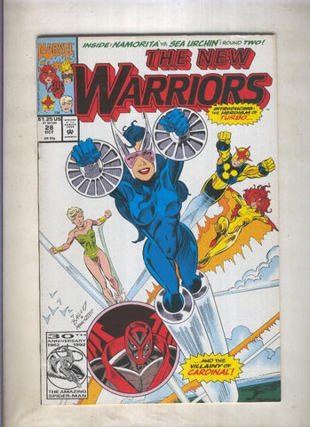 The New Warriors volumen 1 numero 028 (1992)