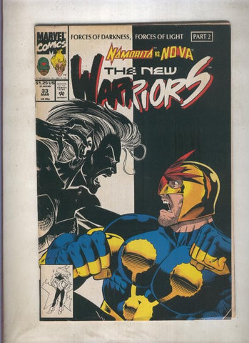 The New Warriors volumen 1 numero 033 (1993)