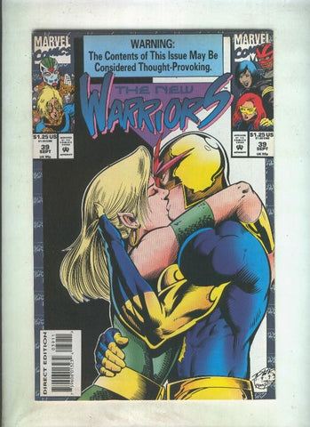The New Warriors volumen 1 numero 039 (1993)