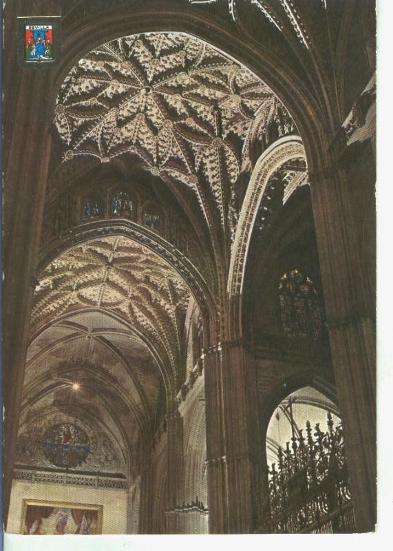 Postal 014404: Bovedas del crucero de la Catedral de Sevilla