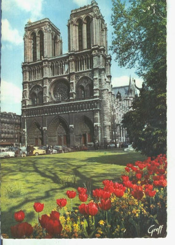 Postal 014405: Notre Dame , Paris, Francia