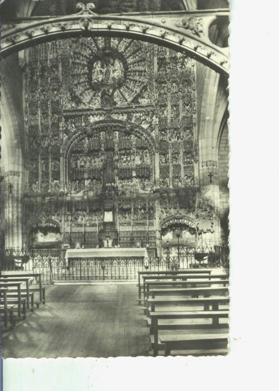 Postal 014413: Retablo de la iglesia de San Nicolas, Burgos