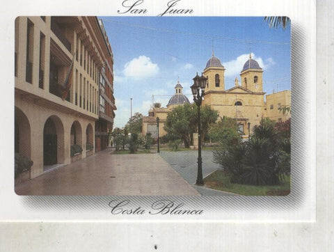 Postal 014450: Plaza de España de San Juan, Alicante