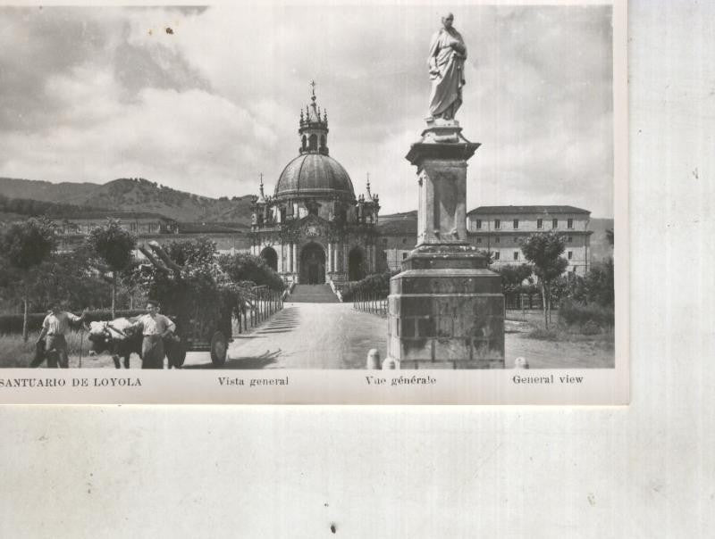 Postal 014462: Vista general del santuario de Loyola